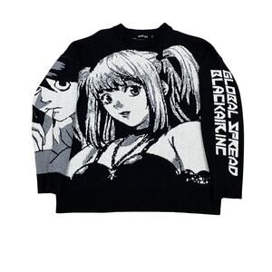 VamTac Misa Amane Knit Sweater Anime Men's Medium Death Note